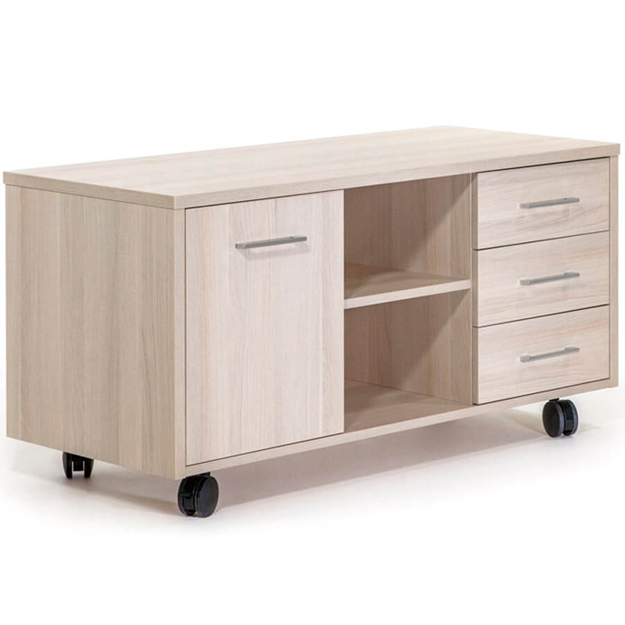 72T001 Приставка подкатная Profoffice ROTONDA (Дуб светлый)