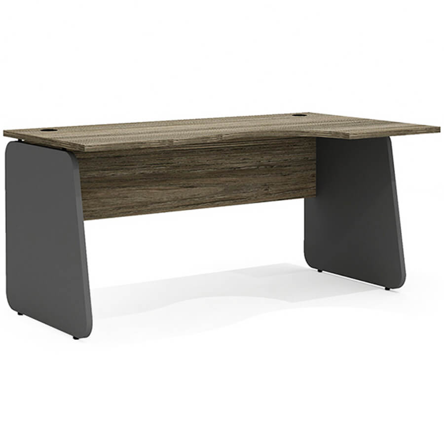 L-2.2 R Стол эргономичный Мебель Стиль LINE (Делиос / антрацит) L-2.2 R Стол эргономичный Мебель Стиль LINE (Делиос / антрацит)