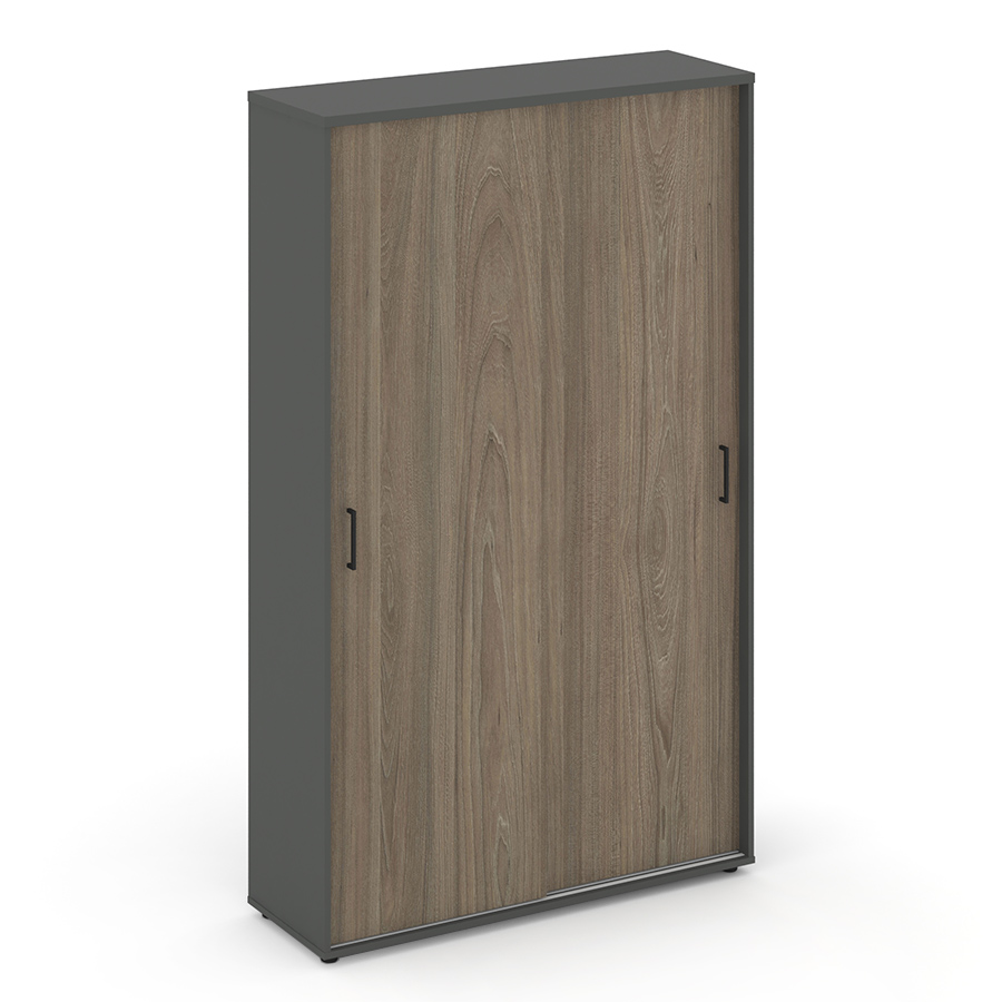 SN.SHK.E-001 Шкаф-купе с полками RIVA Style Project (Вяз Благородный/Антрацит)