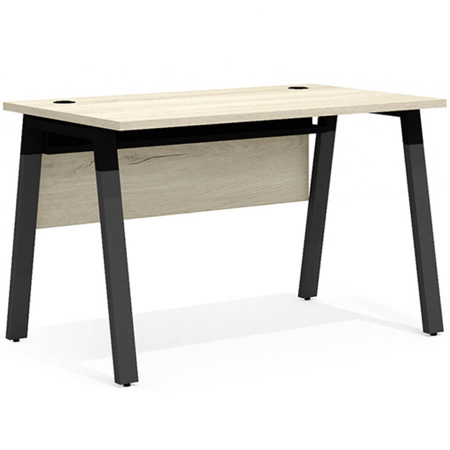 LM-4+LF-4 Стол прямой Мебель Стиль LINE (Дуб Кронберг / антрацит)