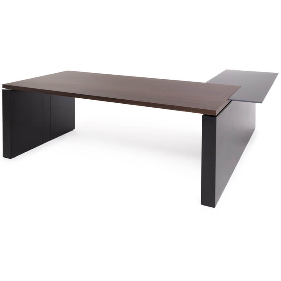 104 103 sx Стол письменный Profoffice RENZ (Эвкалипт / черный)