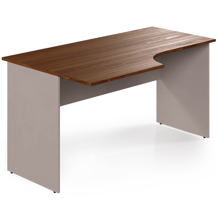 W-2.2N L Стол интегральный Мебель Стиль Work (Рэд фокс / мокко)