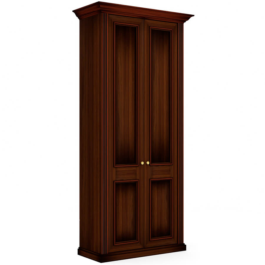 Dan-58 Гардероб Мебель Стиль Dante (орех бреннерский/орех темный)