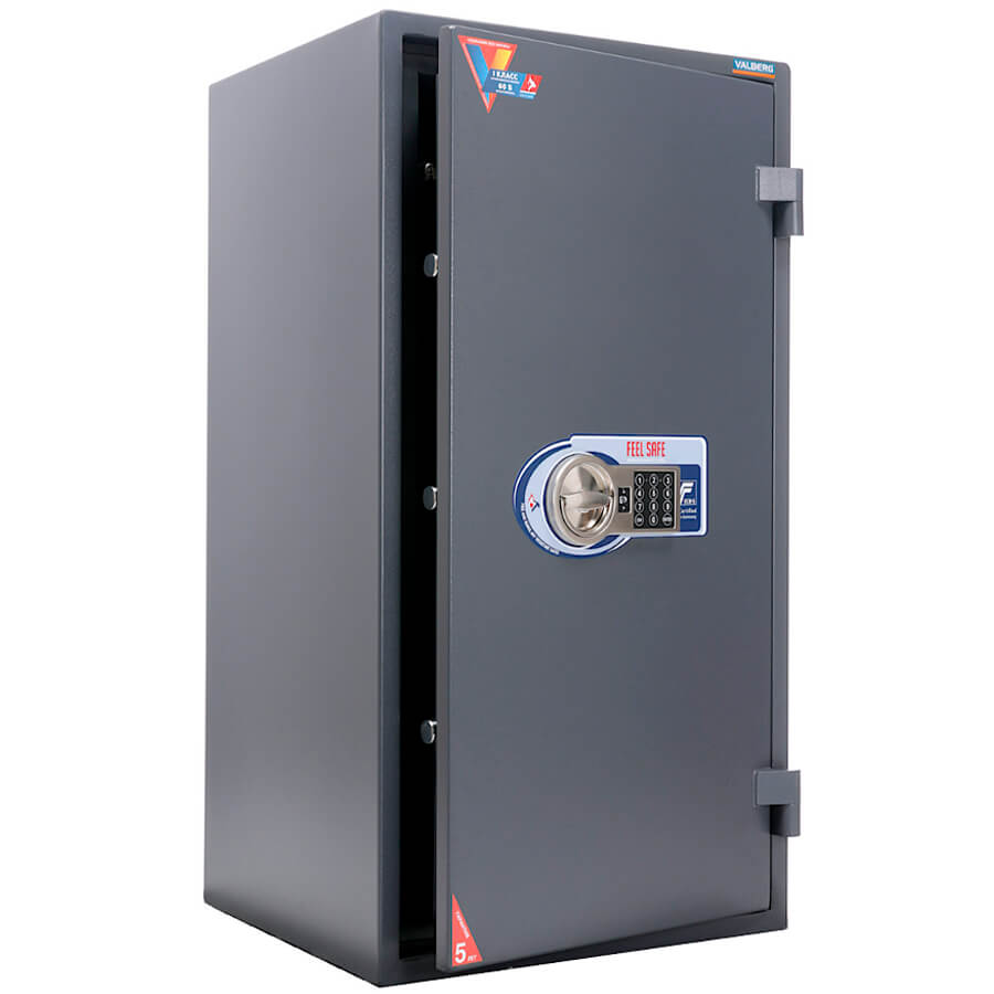 ГАРАНТ 95 T EL Огневзломостойкий сейф VALBERG, электронный кодовый (Графит структурированный (RAL 7024))