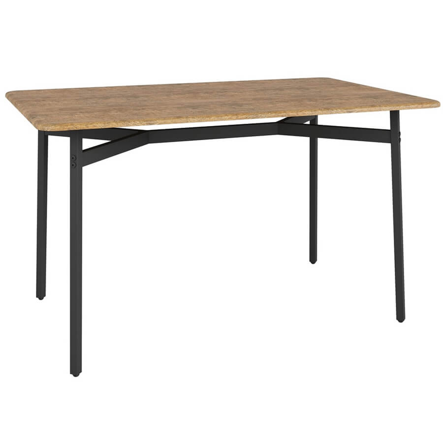 Кросс Стол обеденный Мебелик (Дуб американский)