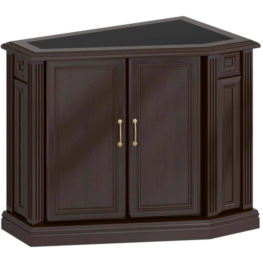 ПК-ВР-ТМ90Х55Л Тумба угловая левая ФЕЛИКС Версаль (Темный орех)