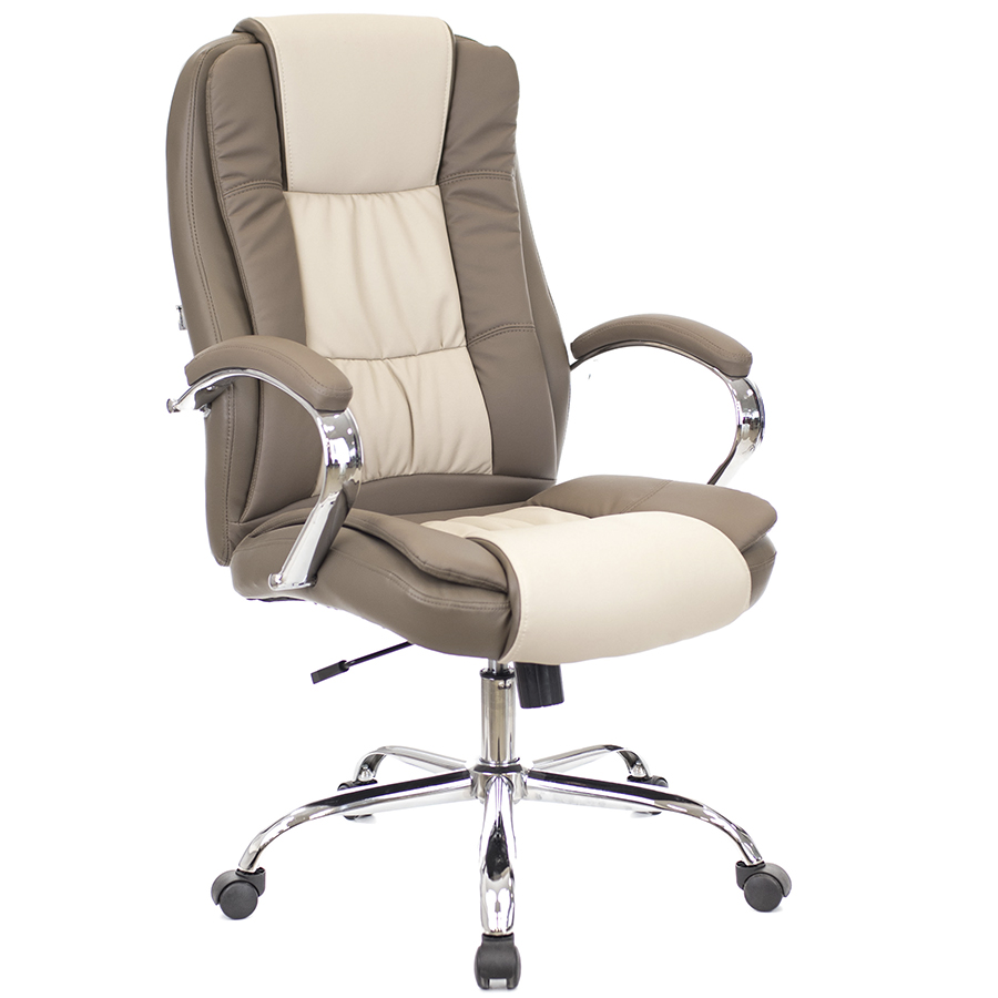 KLIO T Кресло для руководителя  EVERPROF, обивка иск. кожа (Коричневый) KLIO T Кресло для руководителя  EVERPROF, обивка иск. кожа (Коричневый)