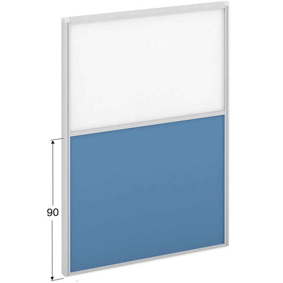 ПК-ЛГ-МДК167х120/90П/Д Модуль комбинированный ФЕЛИКС (Полик. белый матовый+голубой)