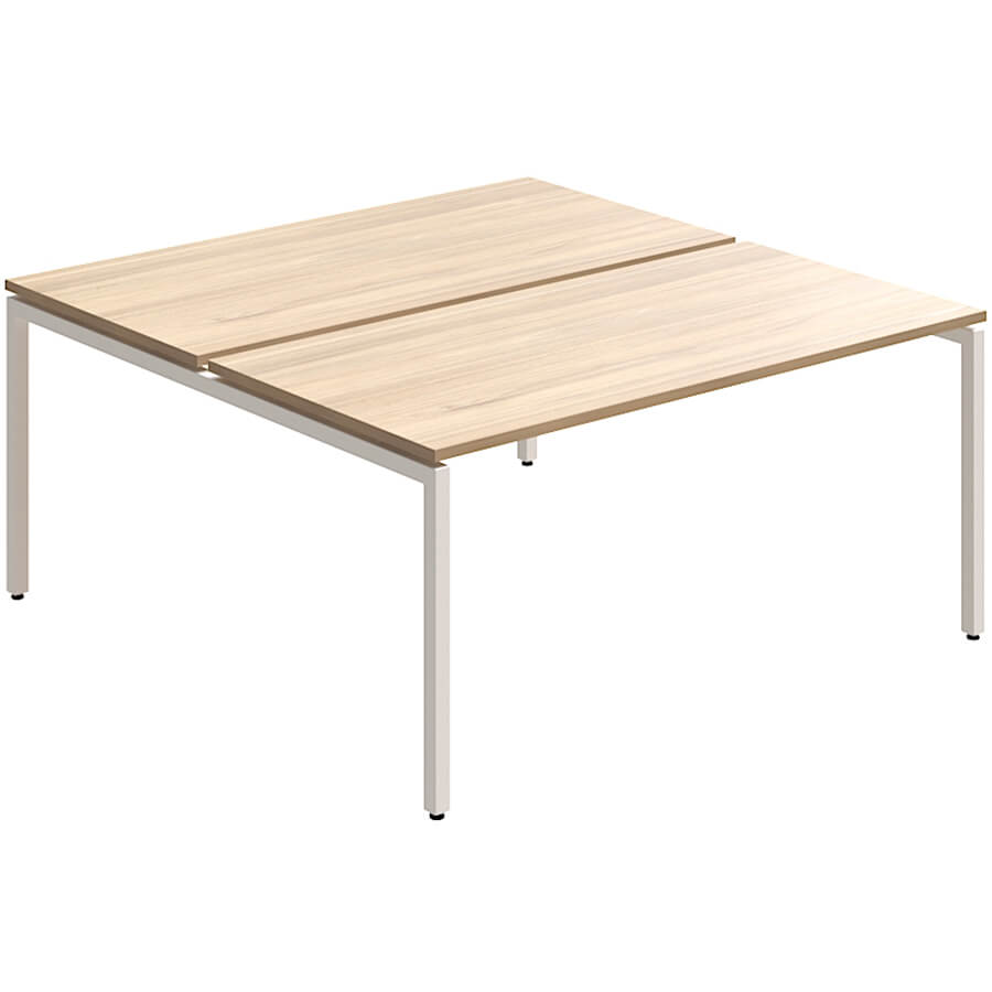 RP-2(x2)+F-50 Стол на металлокаркасе Мебель Стиль Rio Project (Швейцарский вяз MS)