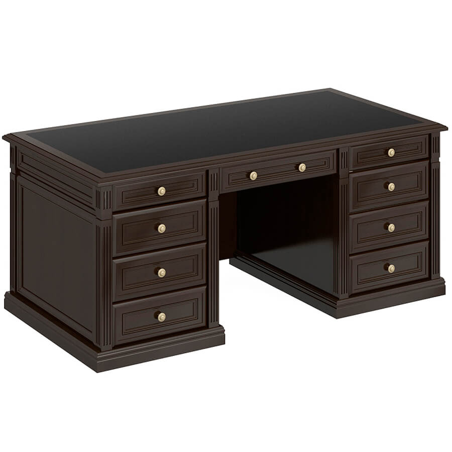 ПК-ВР-СТ205Х90К/ДП Стол ФЕЛИКС Версаль (Темный орех)