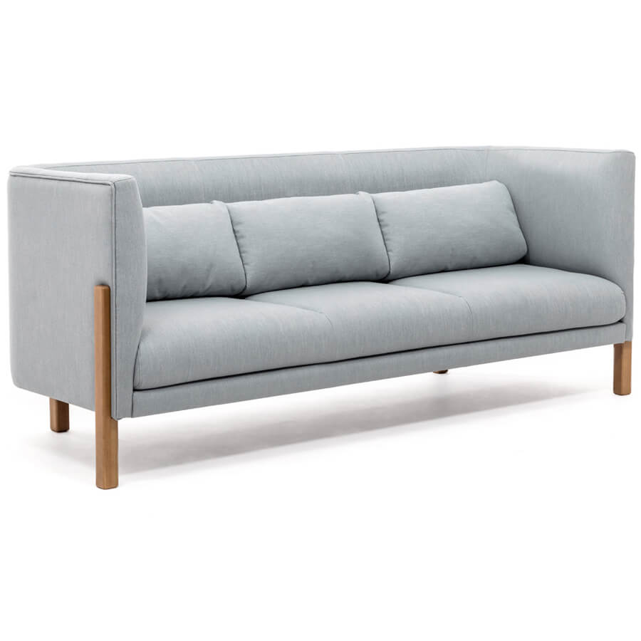 TORDINO 3 low Диван трехместный Тордино / Tordino (Серо-голуб/орех)