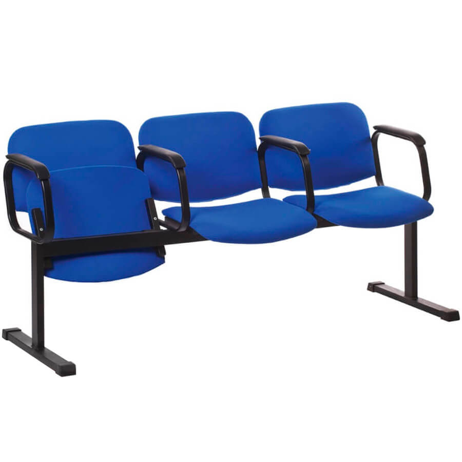 СТАНДАРТ СМ 83-03 Многоместная секция  COMFORUM, обивка экокожа (Синий)