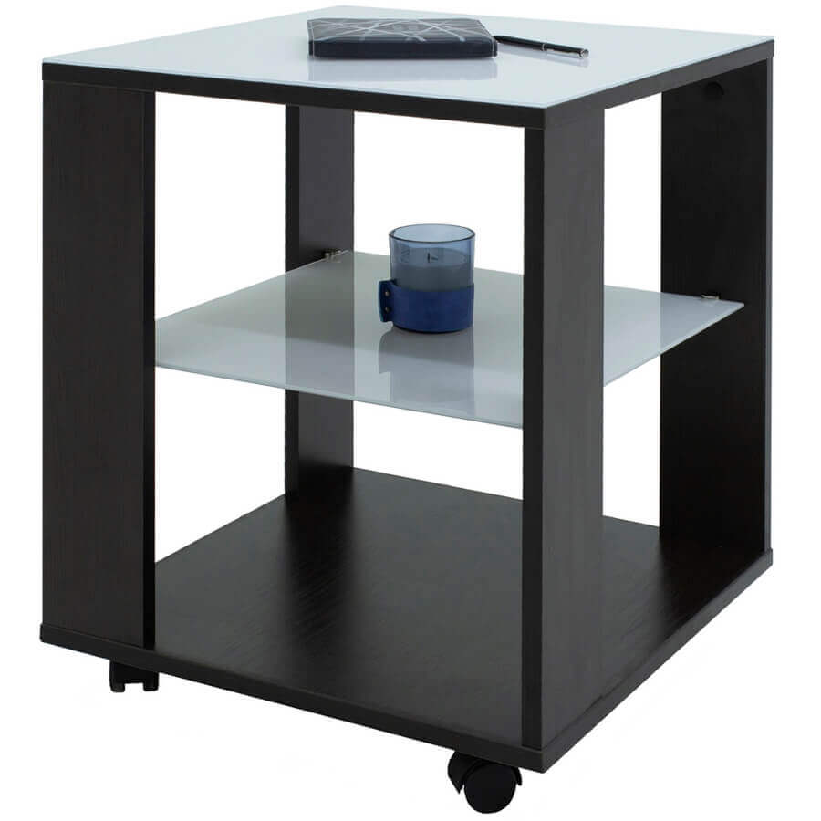 BeautyStyle 6 Журнальный стол Мебелик (Венге / стекло белое) BeautyStyle 6 Журнальный стол Мебелик (Венге / стекло белое)