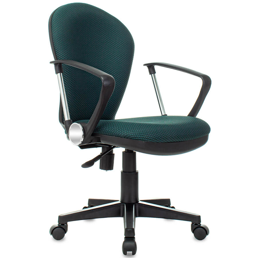 CH-687AXSN-2 Кресло для персонала  Бюрократ, обивка ткань (Зелёный (JP-15-4))