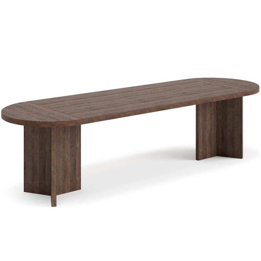 Conference table 290x90 Стол переговоров 290x90 Profoffice Лава / Lava (Табак, черный глянец)