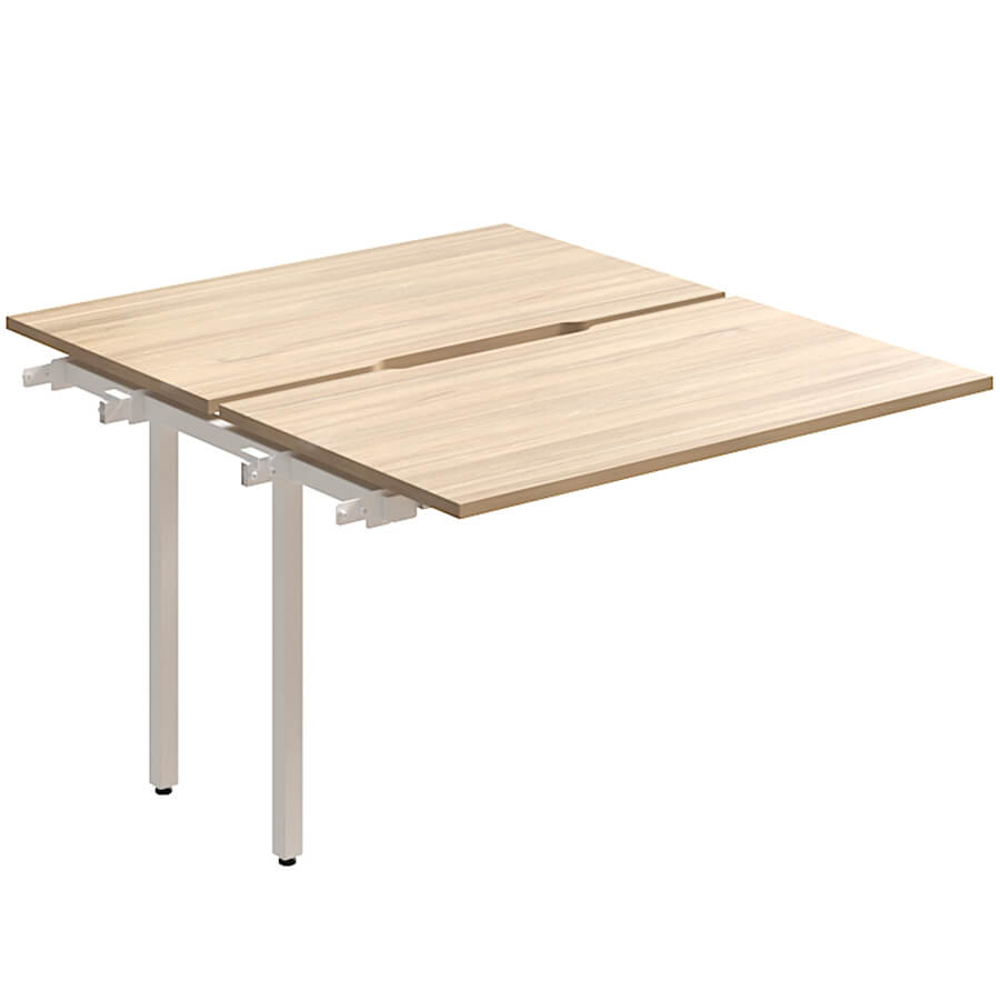 RM-4.2(x2)+F-60 Стол на металлокаркасе Мебель Стиль Rio Project (Швейцарский вяз MS)