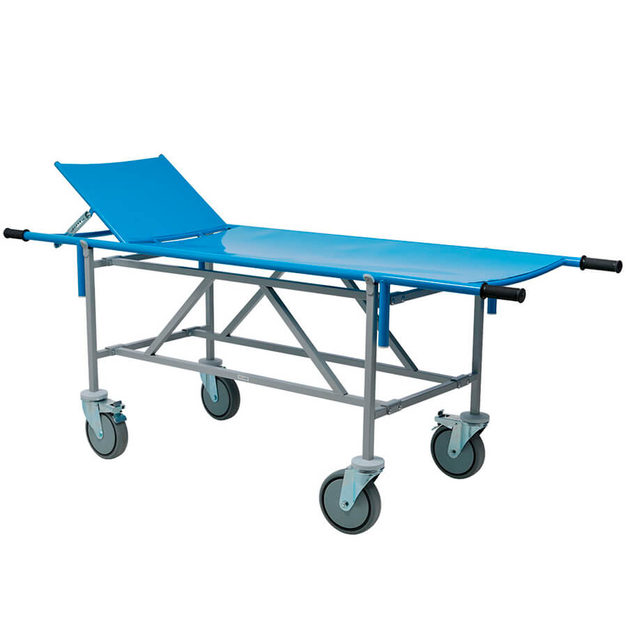 МД ТБН Тележка ПРОМЕТ (Каркас — серый (RAL 7038), ложе — синий (RAL 5015))