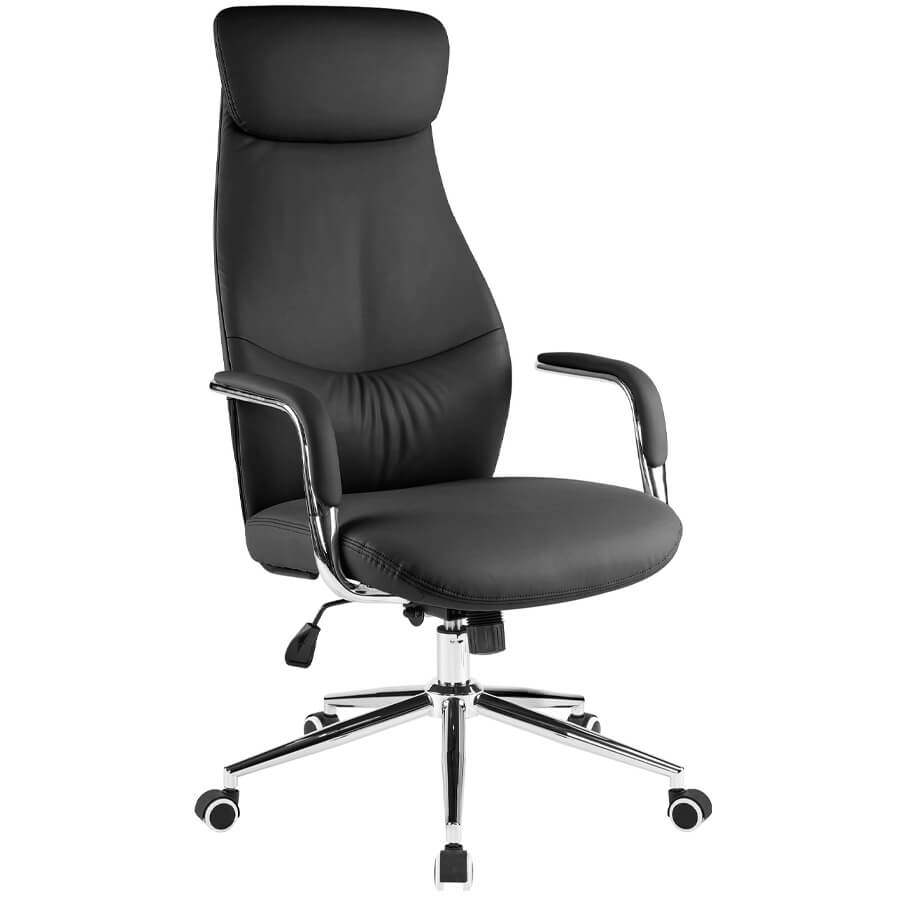 Bell Кресло для руководителя  EVERPROF, обивка эко.кожа (Черный) Bell Кресло для руководителя  EVERPROF, обивка эко.кожа (Черный)