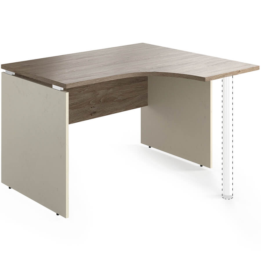 R-4.2R Стол интегральный Мебель Стиль Rio Base (Дуб верцаска MS, бежевый MS)