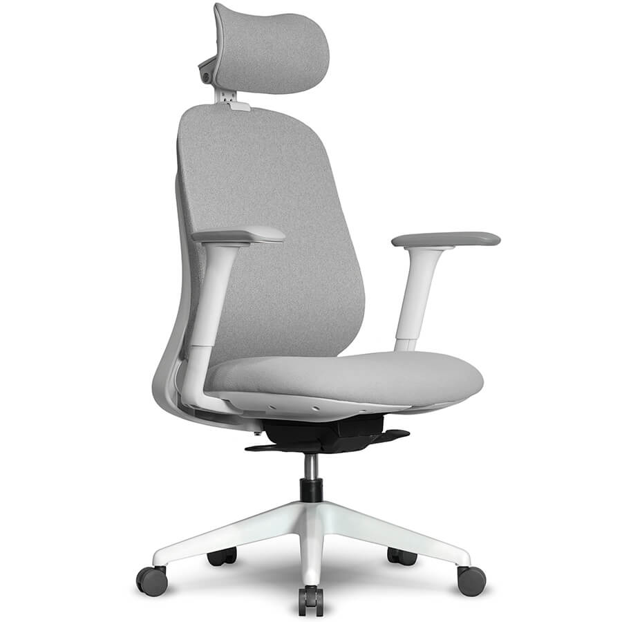 7258A-2 Кресло для руководителя  Евро Офис, обивка ткань (Серый MT92-2)