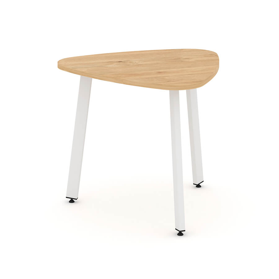 SN-6.SPRG-70.3 Стол для переговоров RIVA Style Project (Тиквуд Светлый/Металл Белый)