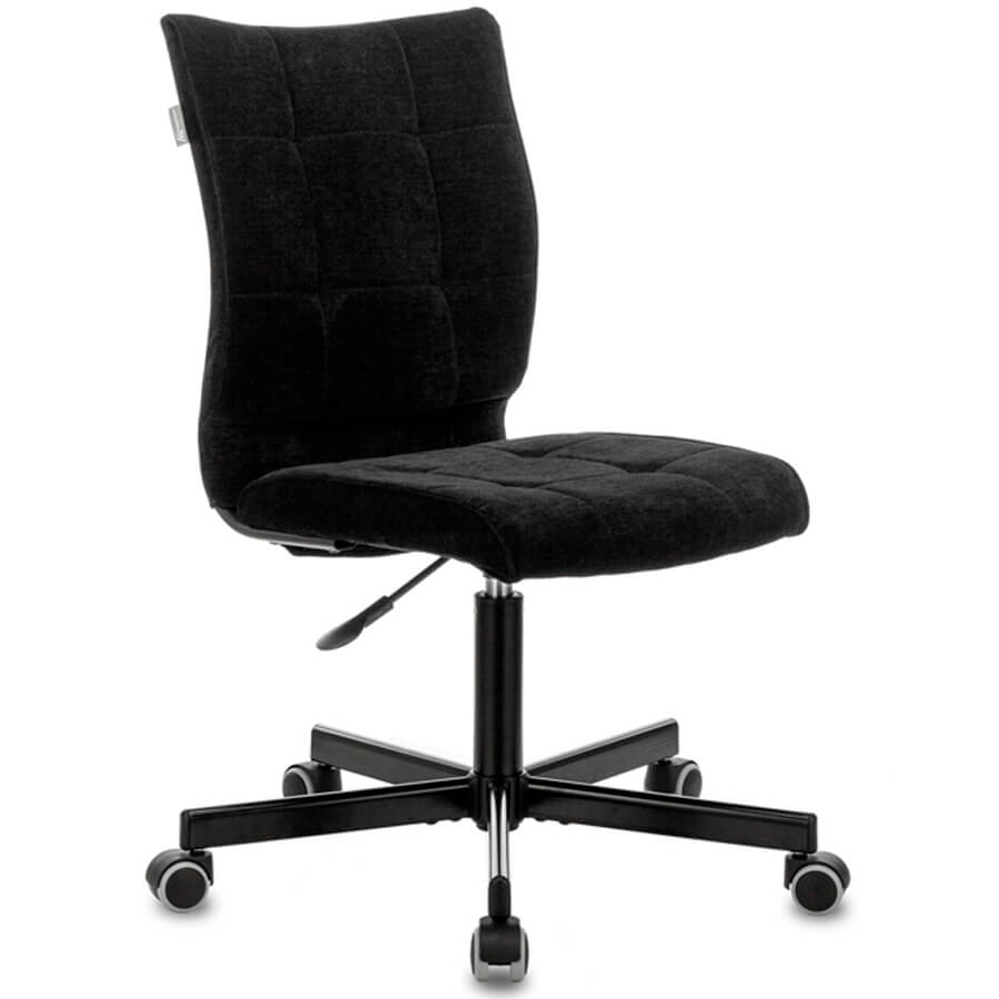 CH-330M Кресло для персонала  Бюрократ, обивка ткань (Черный (Light-20))