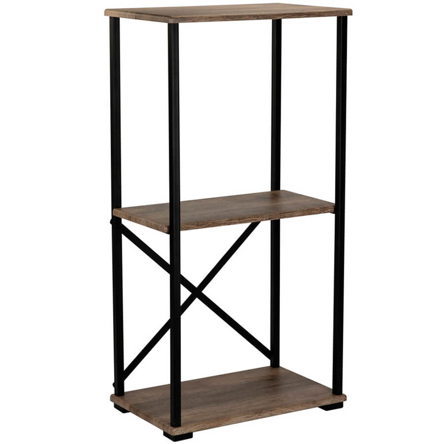 BeautyStyle 2 Подставка - стеллаж (Дуб маррон / черный)