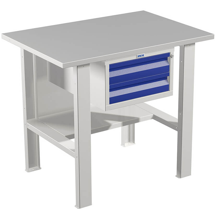 PROFI (№ 109) WT100.F1/F1.100 Верстак ПРОМЕТ (Металл (RAL 7038))