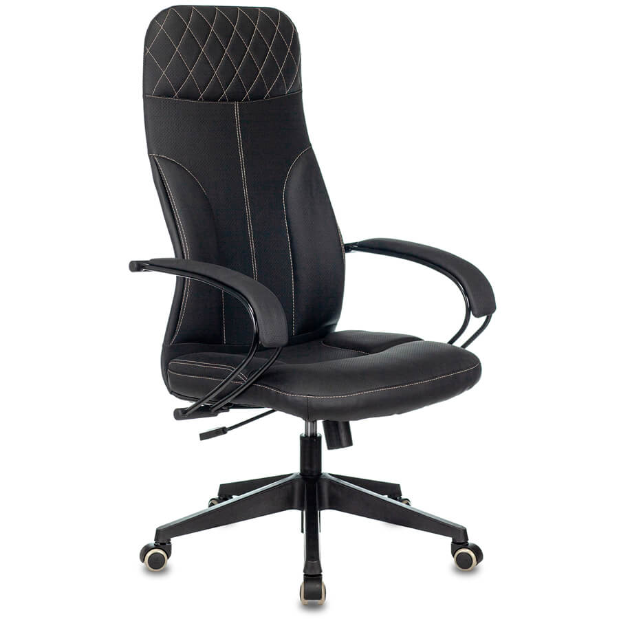 CH-608/ECO Кресло для руководителя  Бюрократ, обивка эко.кожа (Черный) CH-608/ECO Кресло для руководителя  Бюрократ, обивка эко.кожа (Черный)