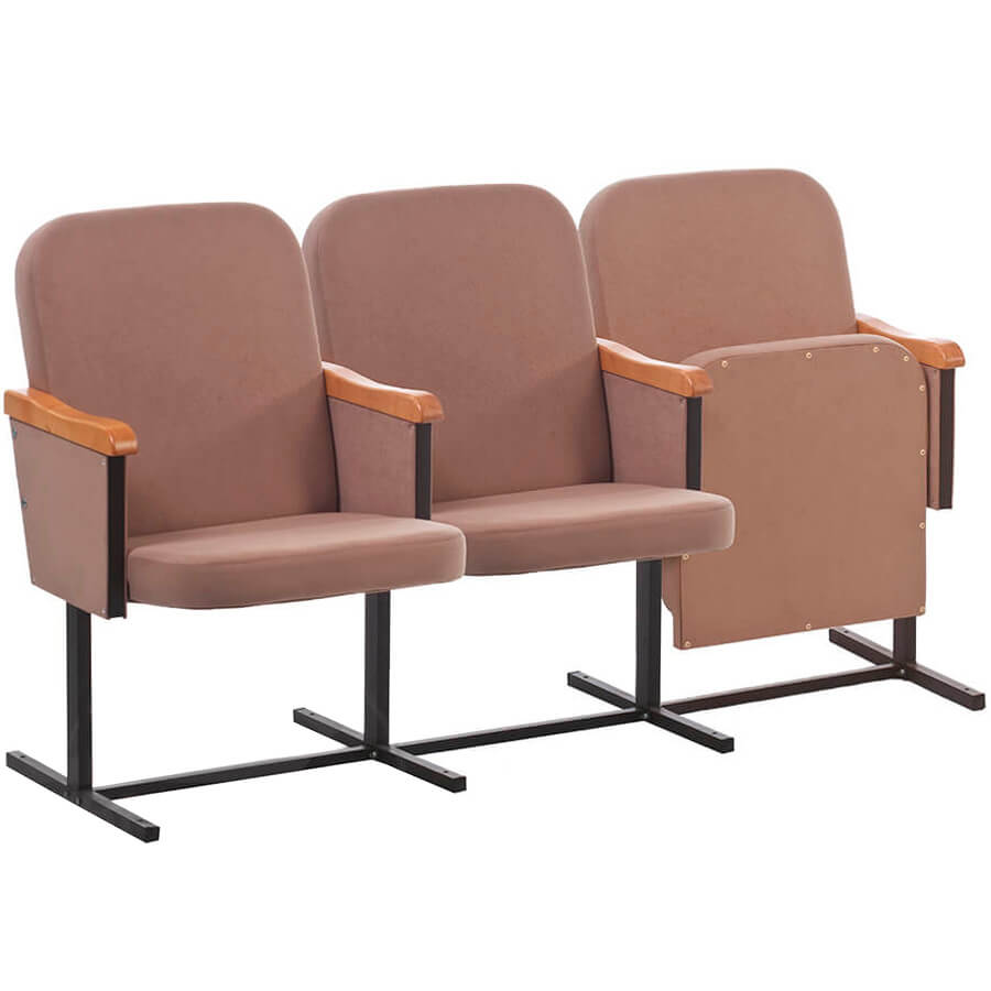 РИМ 2 Театральное кресло COMFORUM, обивка ткань (Бежевый)