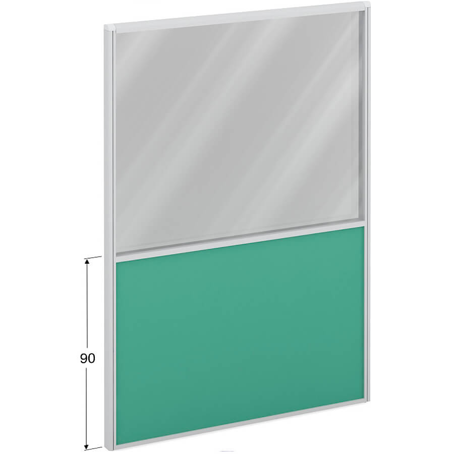 ПК-ЛГ-МДК200х150/90С/Д Модуль комбинированный ФЕЛИКС (Стекло+зеленый)