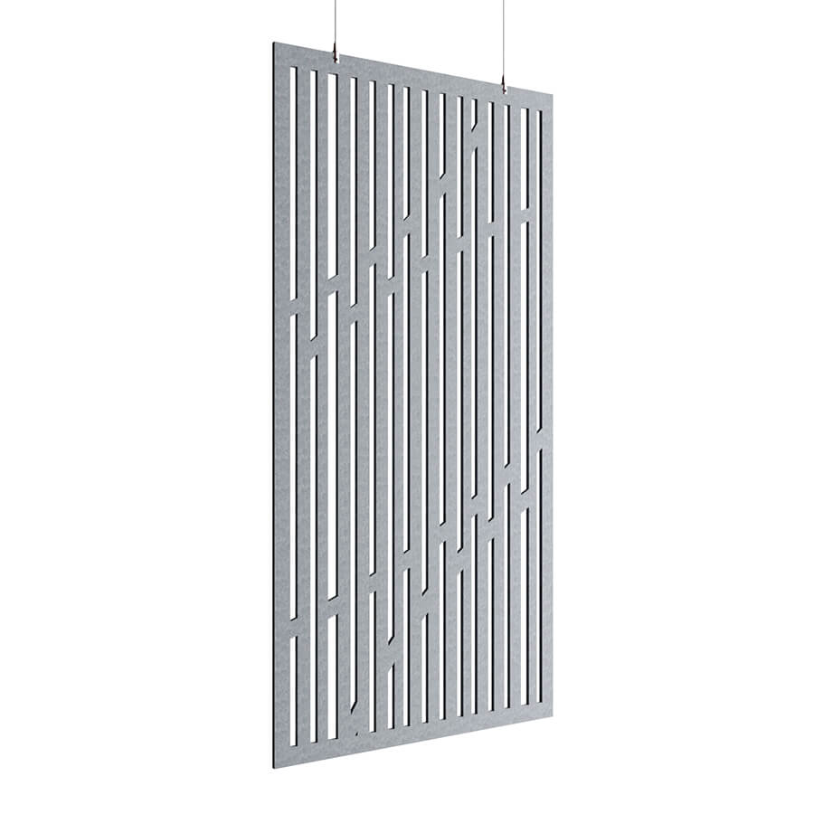 ACO-C-12 Акустическая перегородка 1200*2400 Евро Офис (Темно-серый (AC-10))