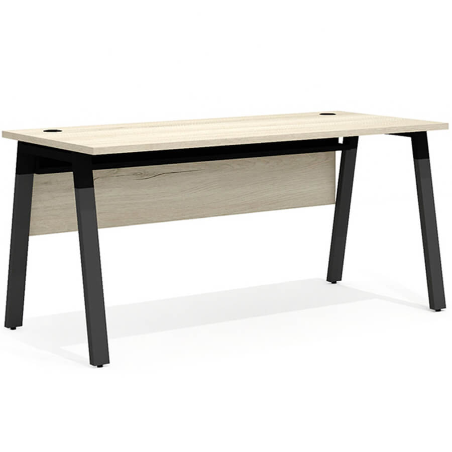 LM-2+LF-2 Стол прямой Мебель Стиль LINE (Дуб Кронберг / антрацит) LM-2+LF-2 Стол прямой Мебель Стиль LINE (Дуб Кронберг / антрацит)