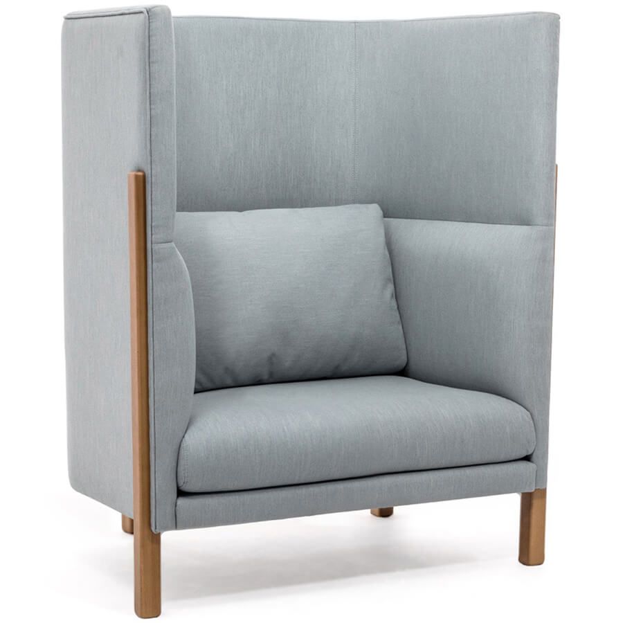 TORDINO 1 high Кресло TORDINO (Ткань серая)