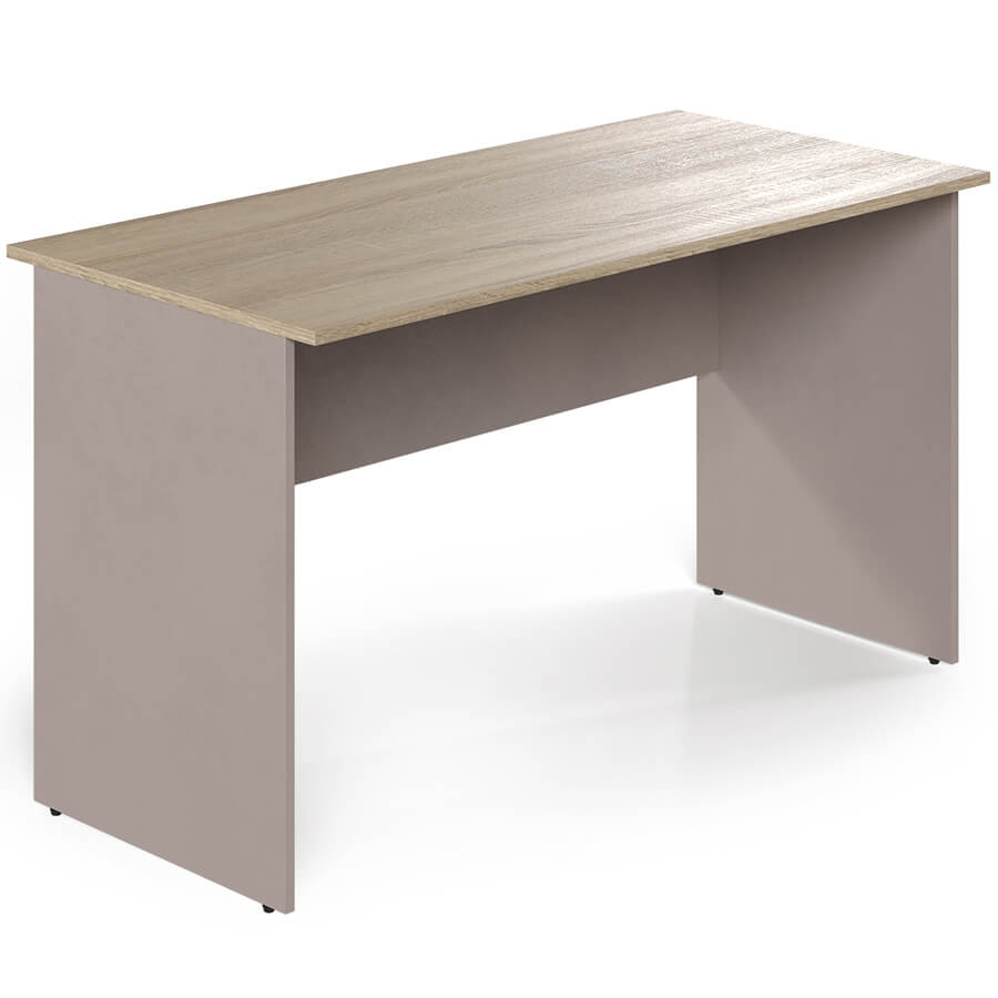 W-3N Стол прямой Мебель Стиль Work (Дуб сонома светлый / мокко)