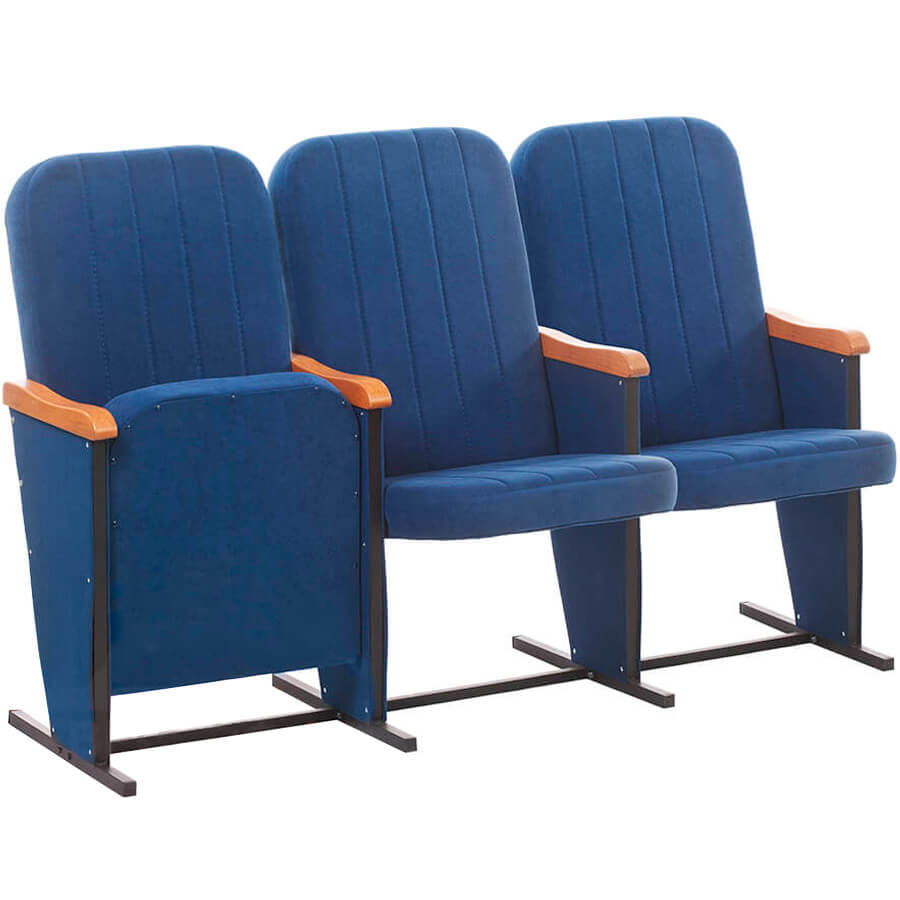 ЛОНДОН Театральное кресло COMFORUM, обивка ткань (Синий)