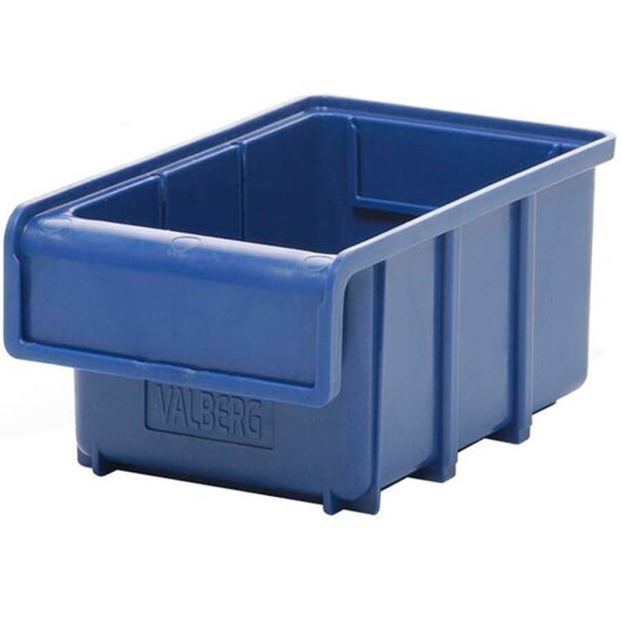 170x105x80 Ящик пластиковый ПРОМЕТ (Синий (RAL 5002))