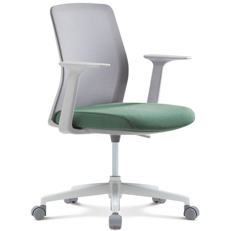 CHA6201WZ Кресло для персонала AROUND Fursys, обивка сетка / ткань (Зелёное (2H7LW))