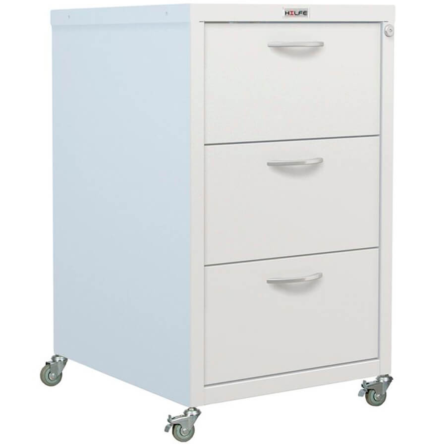 МД ТП L-4 Тумба медицинская ПРОМЕТ, ключевой (Белый (RAL 9016))