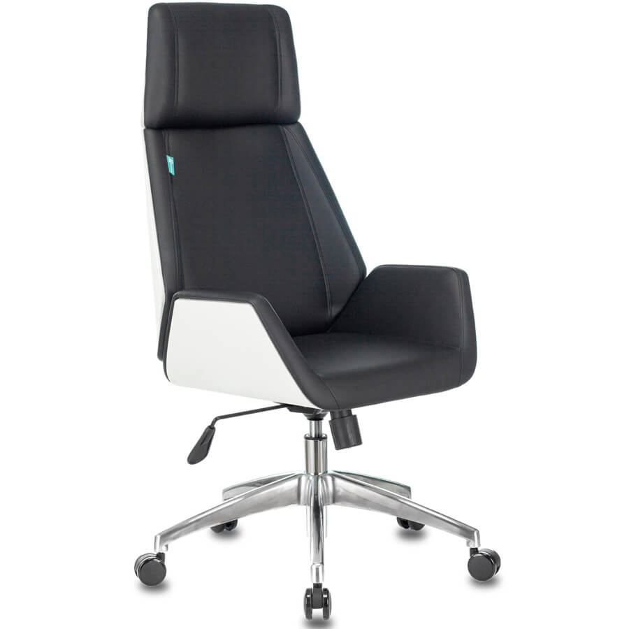 _OPTIMUM Кресло для руководителя  Бюрократ, обивка иск. кожа (Чёрный)