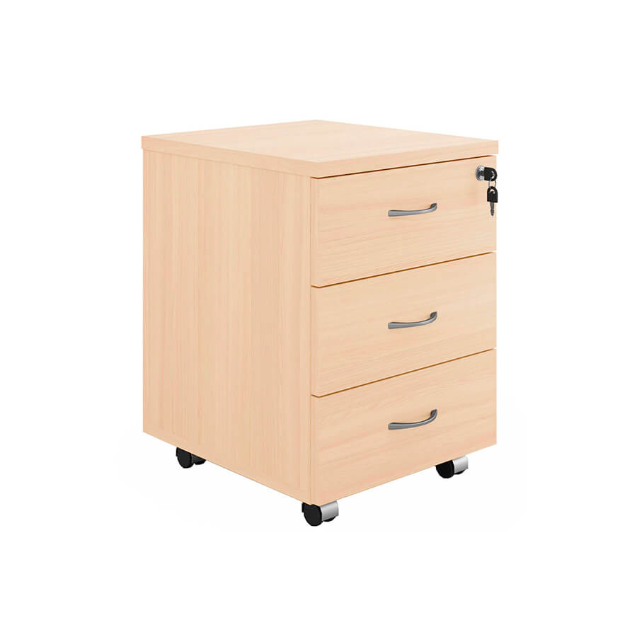 А-20 Тумба мобильная Мебель Стиль Агат (Клён мэдисон)