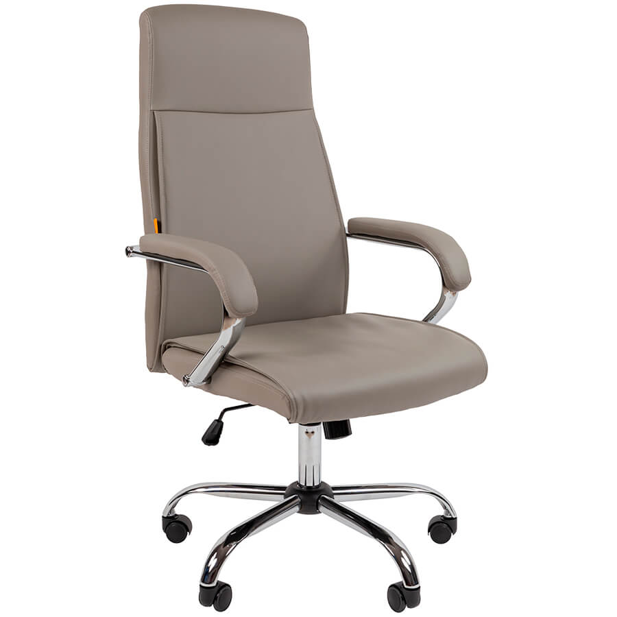 CH425 Кресло для руководителя  Chairman, обивка иск. кожа (Серый) CH425 Кресло для руководителя  Chairman, обивка иск. кожа (Серый)