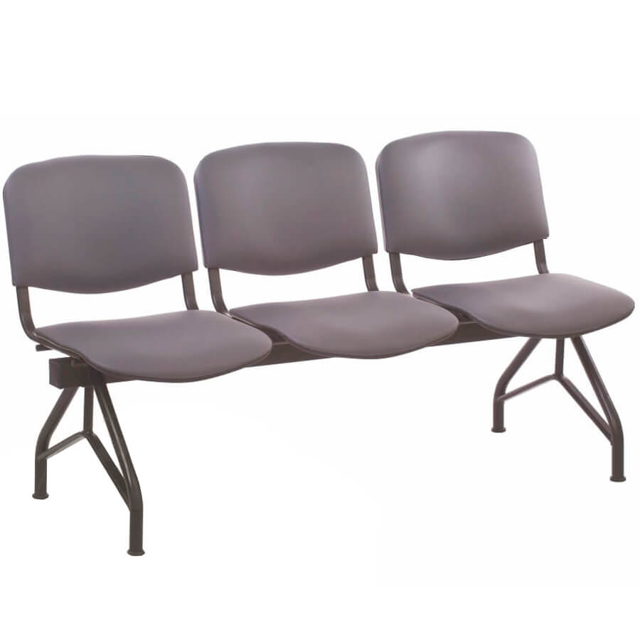 ДАЛИ СМ 85-03 Многоместная секция  COMFORUM, обивка экокожа (Серый)