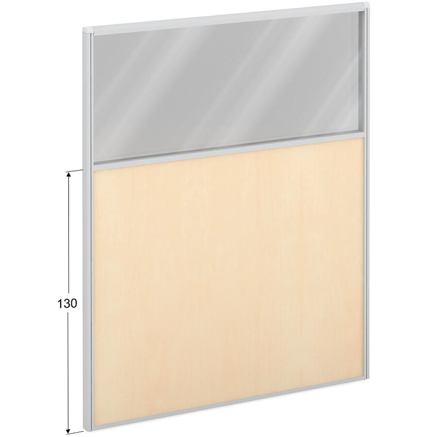 ПК-ЛГ-МДК200х160/130С/Д Модуль комбинированный ФЕЛИКС (Стекло+клен)