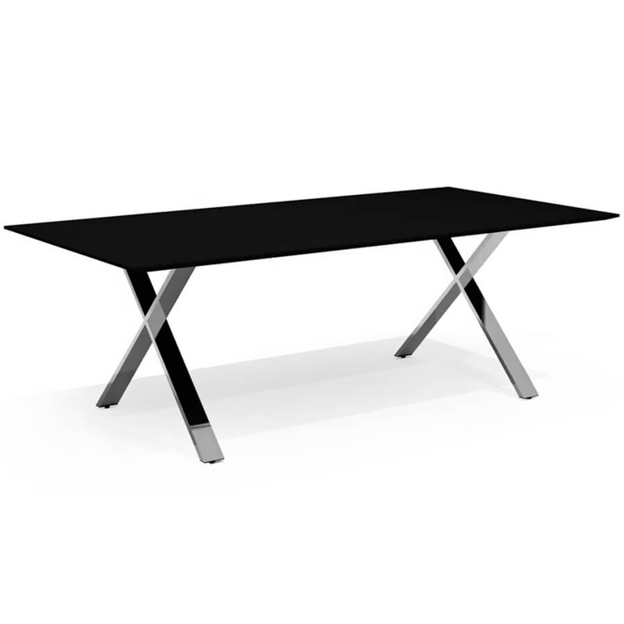 Kvs-221k Стол для переговоров Мебель Стиль Kvins Slim (Черный / антрацит MS) Kvs-221k Стол для переговоров Мебель Стиль Kvins Slim (Черный / антрацит MS)