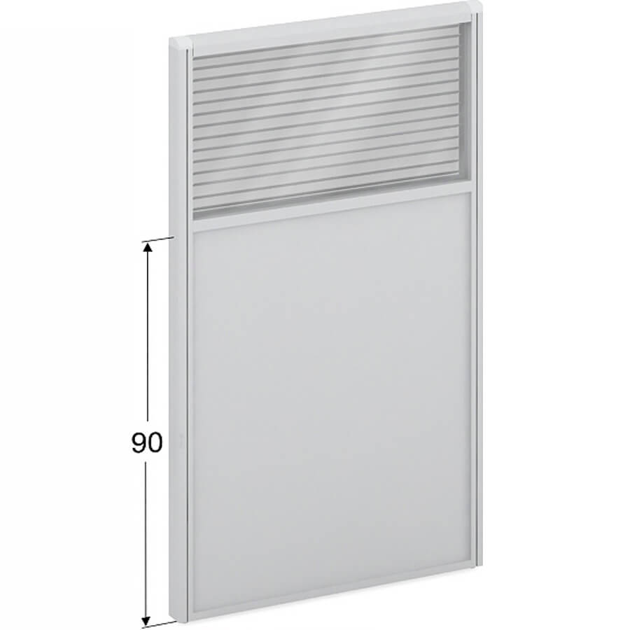 ПК-ЛГ-МДК138х80/90Ж/Д Модуль комбинированный ФЕЛИКС (Стекло+серый)