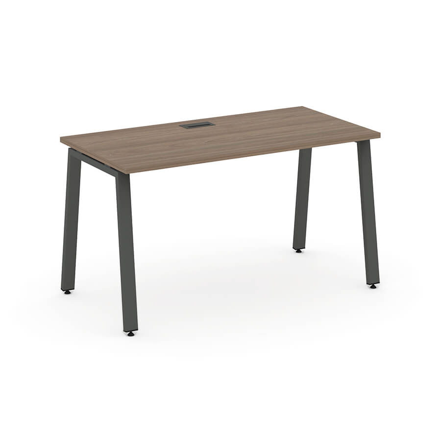 SN-6A.SP-003 Стол письменный RIVA Style Project (Вяз Благородный/Металл Антрацит)