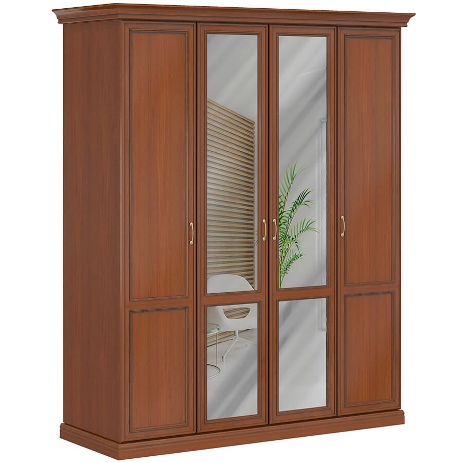 ПК-ВР-ГГ233Х192 Гардероб ФЕЛИКС Версаль (Орех Орвието)