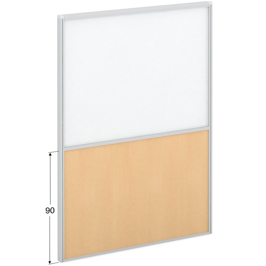 ПК-ЛГ-МДК200х140/90П/Д Модуль комбинированный ФЕЛИКС (Полик. белый матовый+бук нат.)