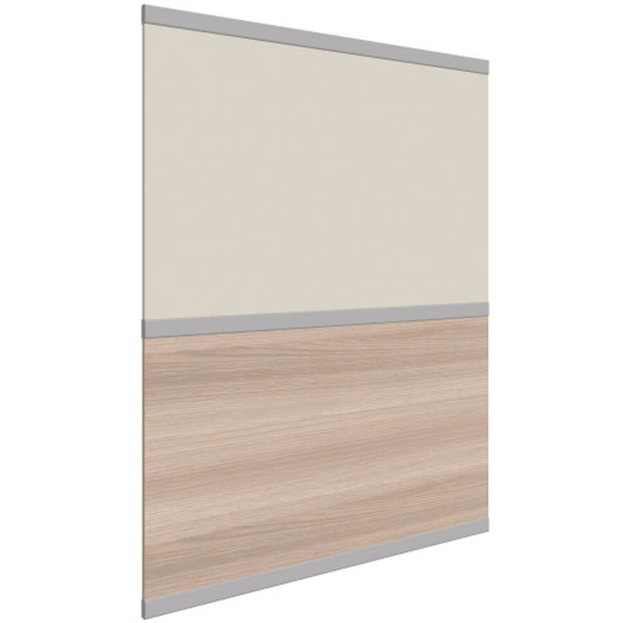 D-160-120.1 Наполнение высокой перегородки Мебель Стиль (Ясень Шимо / Беж)